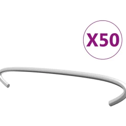 Clearance FinePRICE Kivikorien koukut 50kpl galvanoitu teräs 15cm