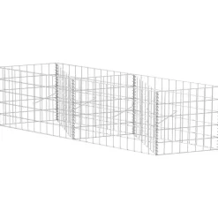 Discount FinePRICE Kivikori galvanoitu teräs 120x30x50cm