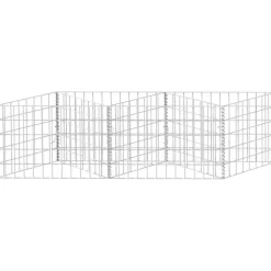 Discount FinePRICE Kivikori galvanoitu teräs 120x30x50cm