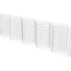 Online FinePRICE Kivikori galvanoitu teräs 300x30x100cm
