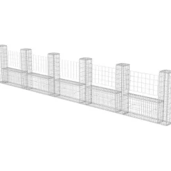 Clearance FinePRICE Kivikori U-muoto galvanoitu teräs 570x20x100cm