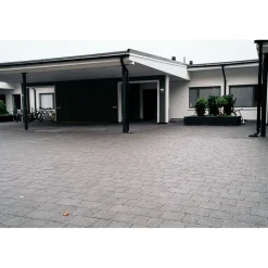 Clearance Betonilaatta Kivisarja Moderno 60 mm kuvioitu musta