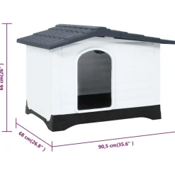 Clearance FinePRICE Koirankoppi 90,5x68x66cm, eri värejä