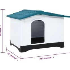 Clearance FinePRICE Koirankoppi 90,5x68x66cm, eri värejä