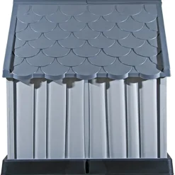 Online FinePRICE Koirankoppi 92x87x91 cm muovi harmaa