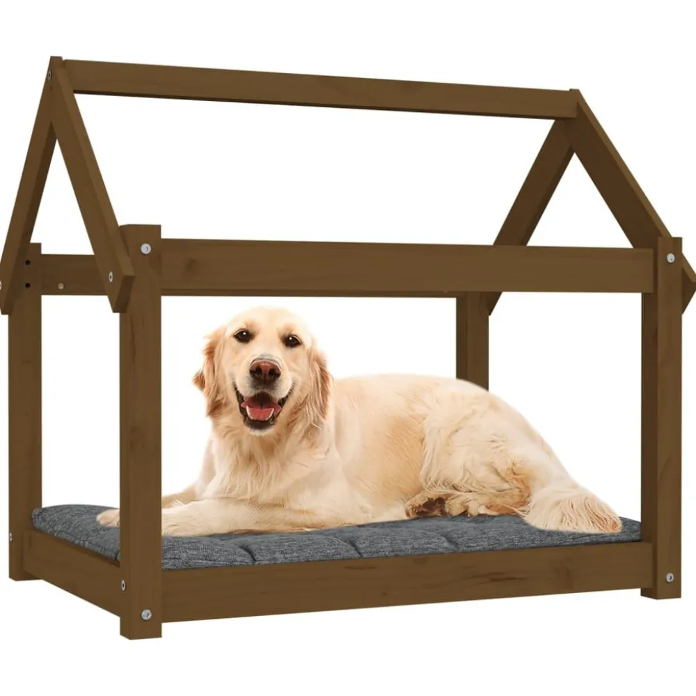 Online FinePRICE Koiransänky 61-111x50-80x70-100cm, mänty, eri kokoja ja värejä