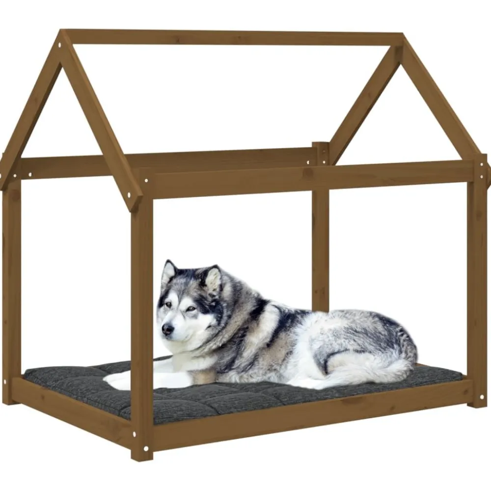 Online FinePRICE Koiransänky 61-111x50-80x70-100cm, mänty, eri kokoja ja värejä