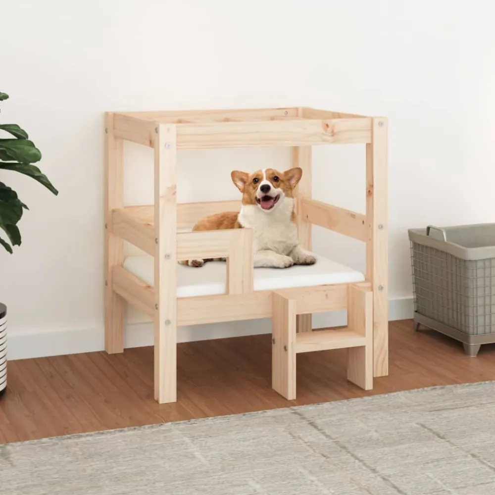 Online FinePRICE Koiransänky 55-105x53-83x60-100cm, mänty, eri värejä ja kokoja