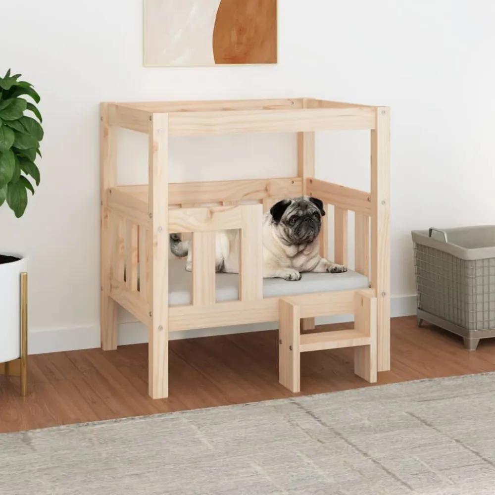 Online FinePRICE Koiransänky 55-105x53-83x60-100cm, mänty, eri värejä ja kokoja