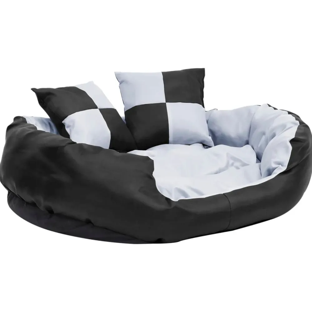 Discount FinePRICE Koiran tyyny, kaksipuolinen, pestävä, eri kokoja ja värejä Harmaa/musta