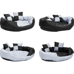 Discount FinePRICE Koiran tyyny, kaksipuolinen, pestävä, eri kokoja ja värejä Harmaa/musta