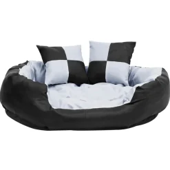Discount FinePRICE Koiran tyyny, kaksipuolinen, pestävä, eri kokoja ja värejä Harmaa/musta