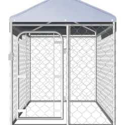 Outlet FinePRICE Koiratarha katoksella, 200x100x125cm