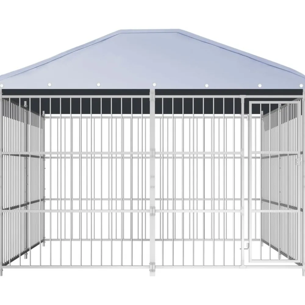 Clearance FinePRICE Koiratarha katoksella, 300x300x200cm