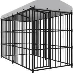 Clearance FinePRICE Koiratarha katoksella, 300x150x210cm