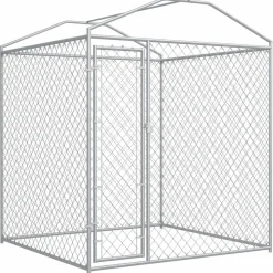 Discount FinePRICE Koiratarha suojakatoksella, 2x2x2,1m