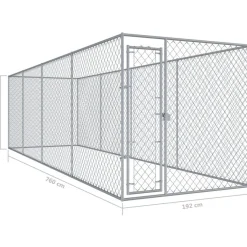 Best FinePRICE Koiratarha, 7,6x1,9x2 m