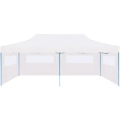 Hot FinePRICE Kokoontaitettava pop-up juhlateltta 3x6 m valkoinen
