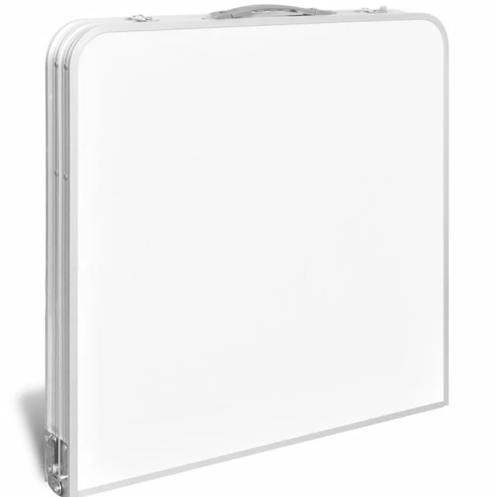 Discount FinePRICE Kokoontaitettava retkipöytä 120 x 60 cm alumiini