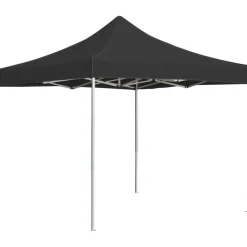 New FinePRICE Kokoontaittuva juhlateltta alumiini 2x2 m antrasiitti