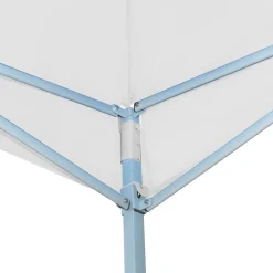 Best FinePRICE Kokoontaittuva pop-up juhlateltta 3 x 9 m valkoinen
