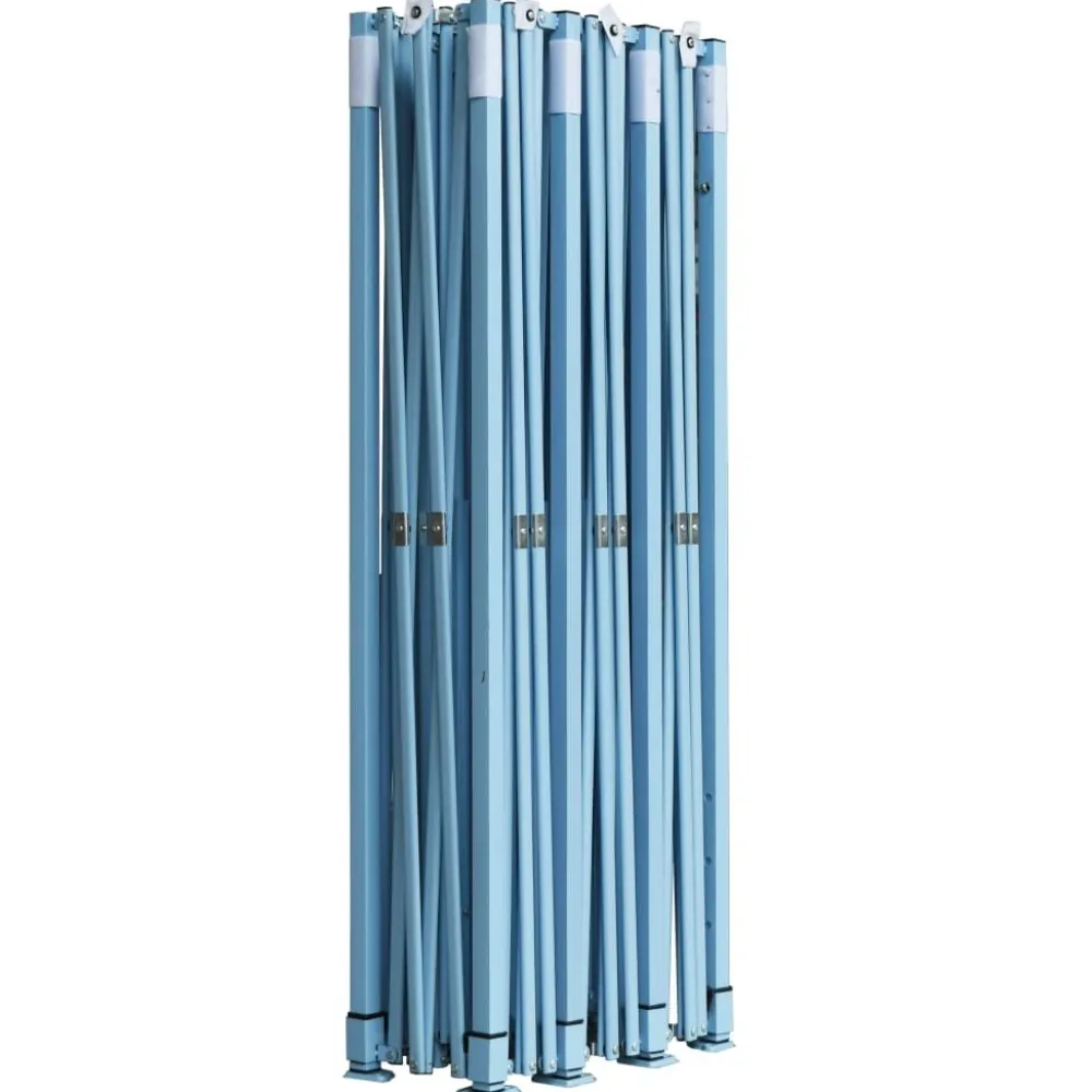 Best FinePRICE Kokoontaittuva pop-up juhlateltta 3 x 9 m valkoinen