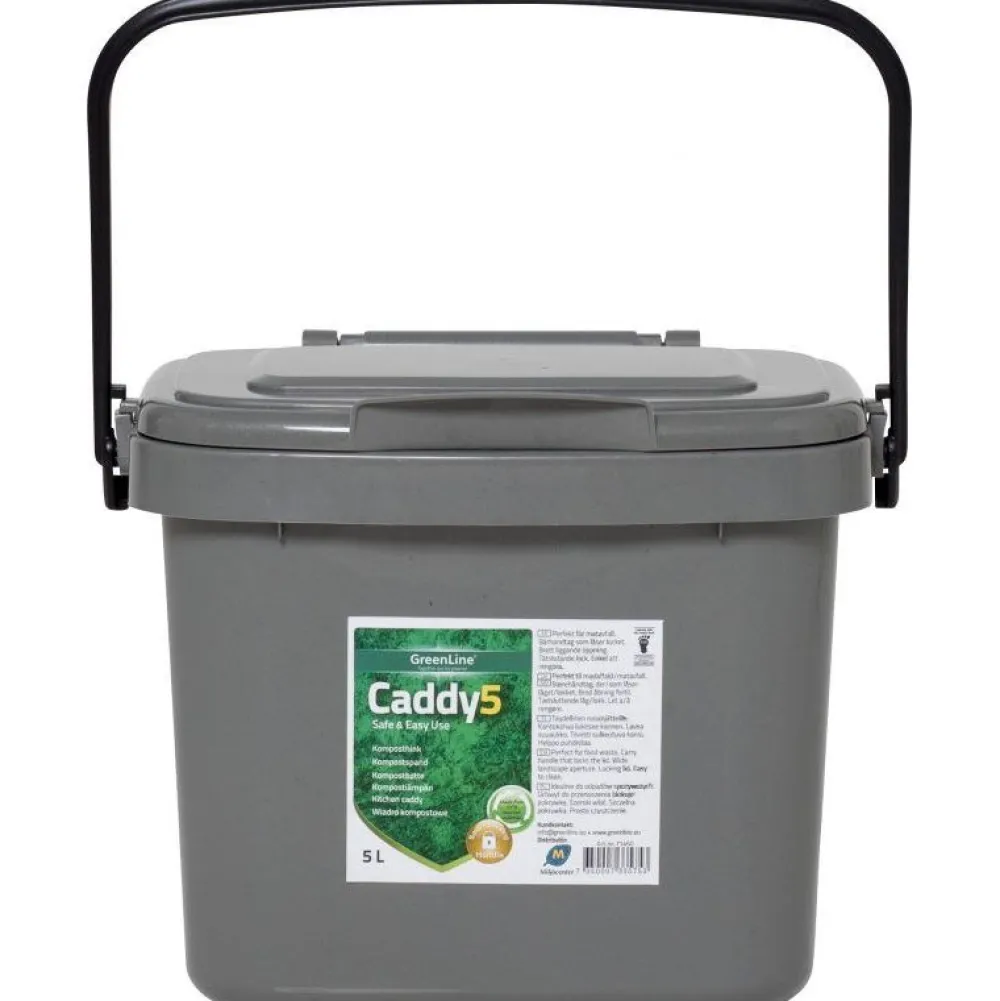 Greenline Kompostiämpäri 5l harmaa