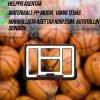 Discount ProSport Koripallokori taustalevyllä