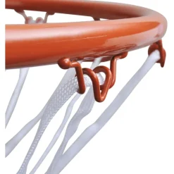 FinePRICE Koripallon korirengas korisukalla 45cm, oranssi