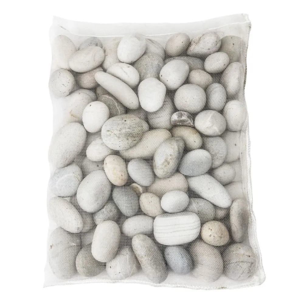 Best Kekkilä Koristekivi , 60 säkkiä x 10 kg/lava, 30-60mm, vaalea kvartsi