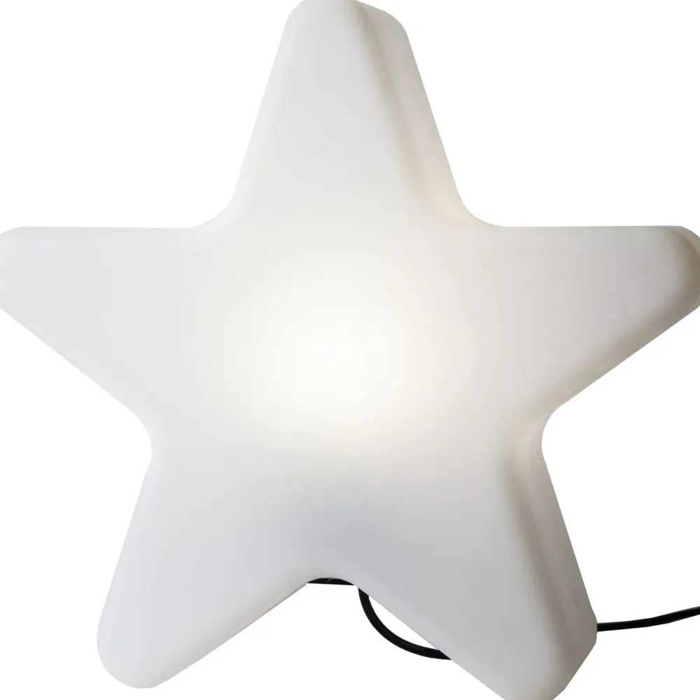 Star Trading Koristevalaisin Gardenlight Tähti, 55x15x48cm, valkoinen