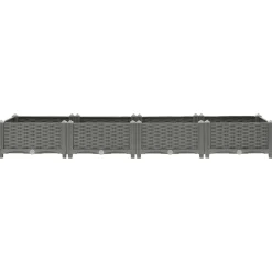 Best FinePRICE Korotettu kukkalaatikko, polypropeeni, eri kokoja ja värivaihtoehtoja