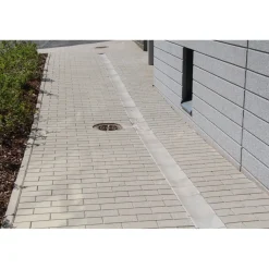Sale Lakka Rakennustuotteet Kourulaatta Lakka 240x240x80/65 mm musta