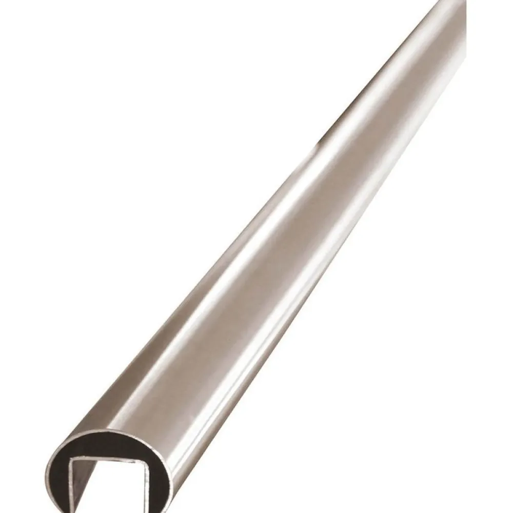 Best JABO Käsijohde lasikaiteeseen Adam, 940mm harjattu teräs