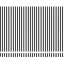 Online FinePRICE Käsin kelattava markiisi antrasiitti/valkoinen 300x250 cm (16038)
