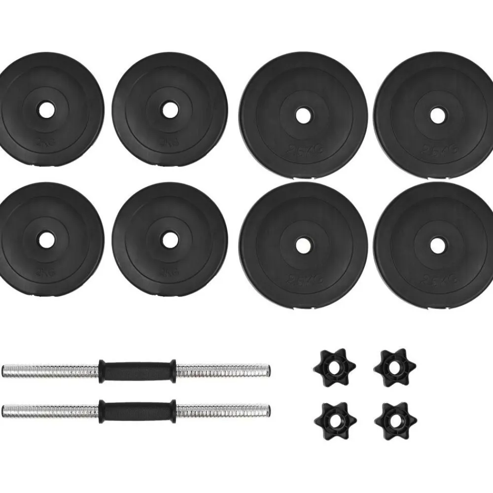 Clearance FinePRICE Käsipainosarja 20 kg, 14-osainen