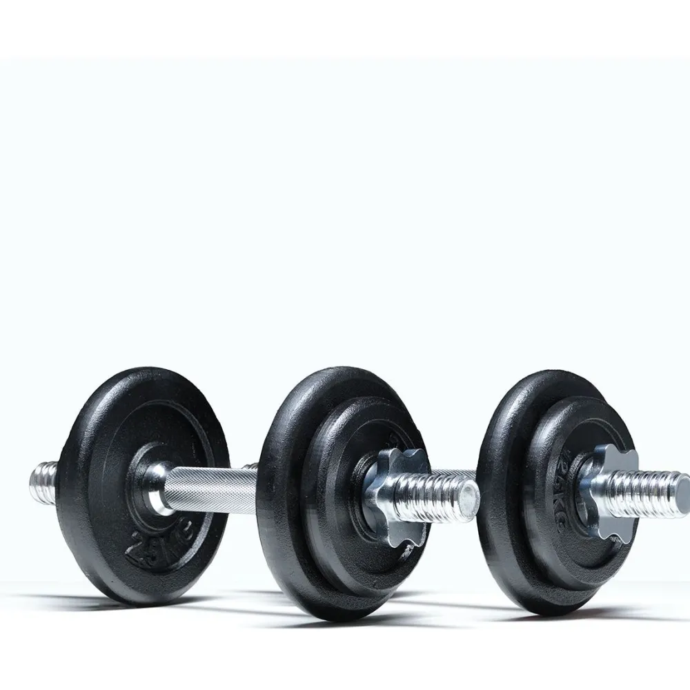 Fit'n Shape Käsipainosetti salkussa 2 kpl säädettävät 20 kg
