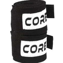 Core Käsiside nyrkkeilyyn 2,5 x 250 cm musta 2 kpl/pkt