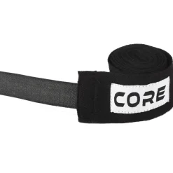 Core Käsiside nyrkkeilyyn 2,5 x 250 cm musta 2 kpl/pkt