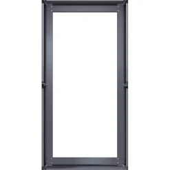 Outlet FinePRICE Kukkalaatikko antrasiitti 40x80x40 cm kylmävalssattu teräs (60733)
