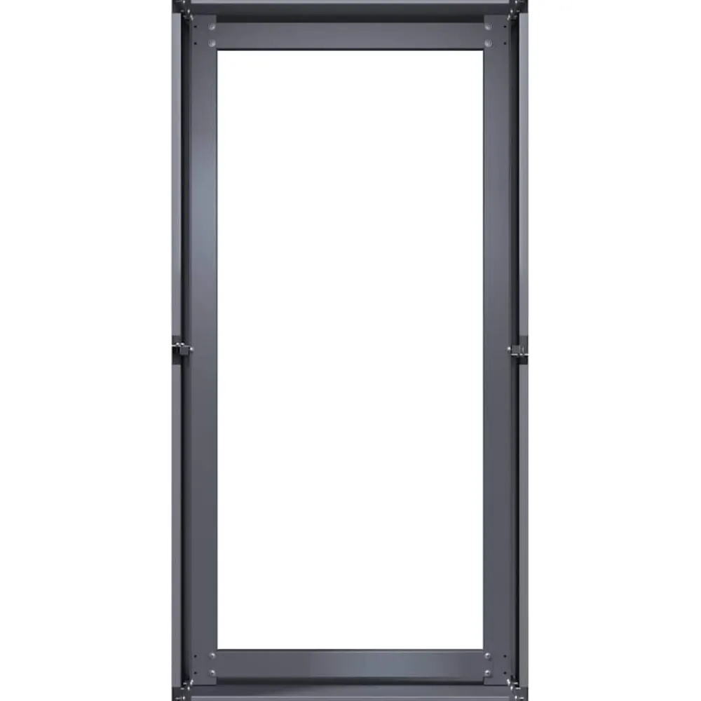 Outlet FinePRICE Kukkalaatikko antrasiitti 40x80x40 cm kylmävalssattu teräs (60733)