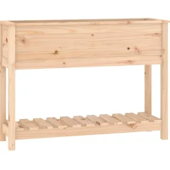 New FinePRICE Kukkalaatikko hyllyllä, mänty, eri kokoja ja värejä