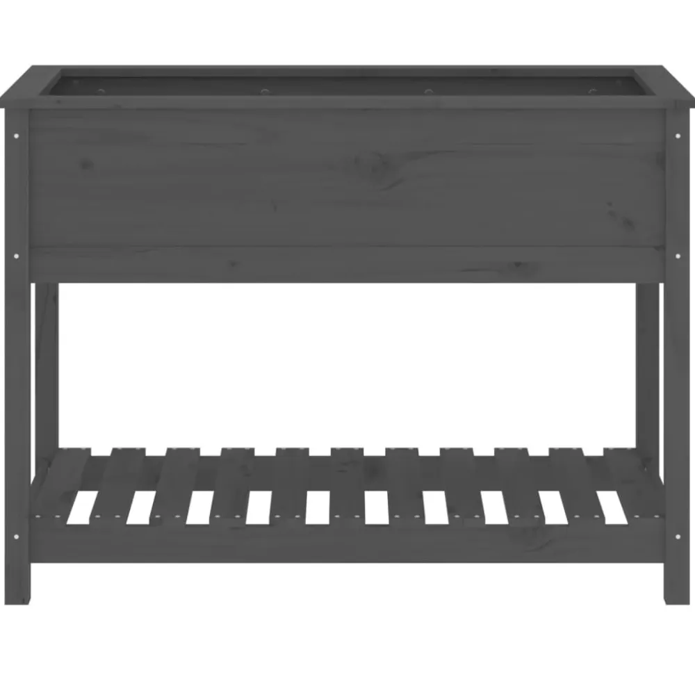New FinePRICE Kukkalaatikko hyllyllä, mänty, eri kokoja ja värejä