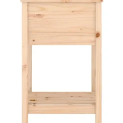 New FinePRICE Kukkalaatikko hyllyllä, mänty, eri kokoja ja värejä