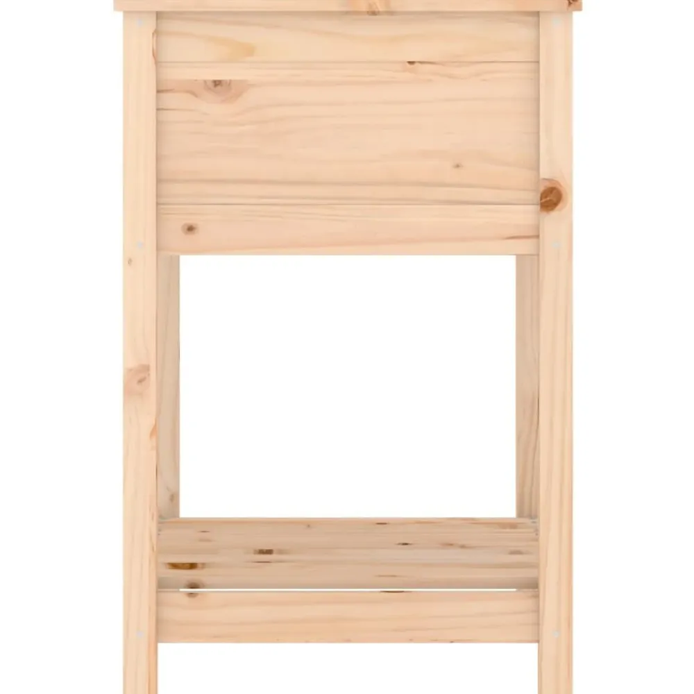 New FinePRICE Kukkalaatikko hyllyllä, mänty, eri kokoja ja värejä