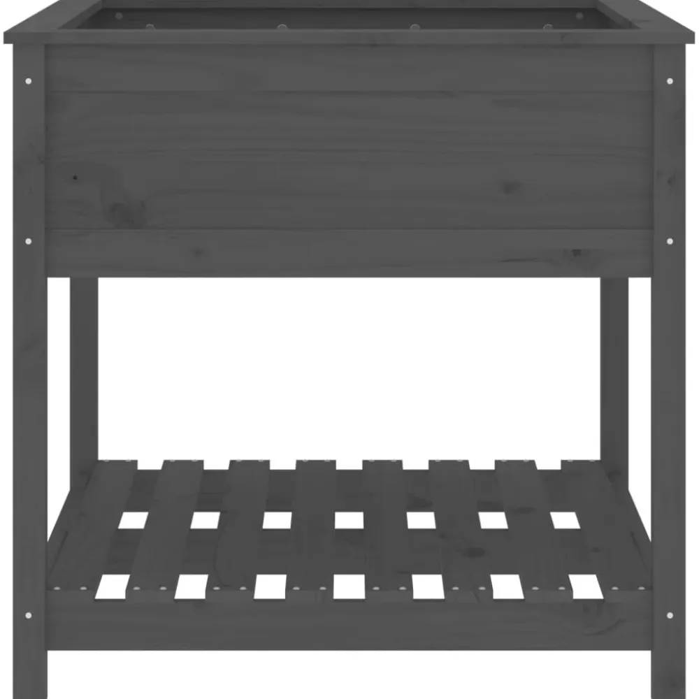 New FinePRICE Kukkalaatikko hyllyllä, mänty, eri kokoja ja värejä