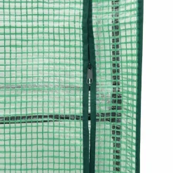 Sale FinePRICE Kukkalaatikko kasvihuonepeitteellä rottinkityyli 40x40x140 cm (15832)