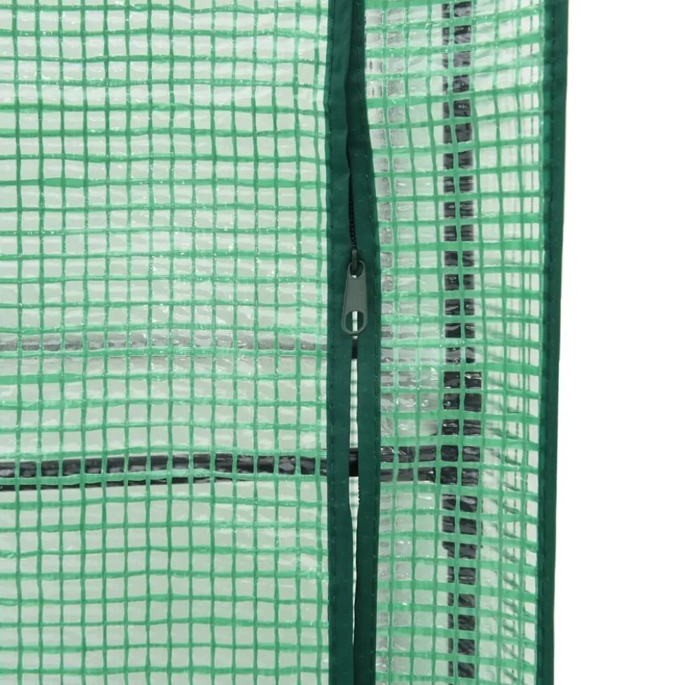 Clearance FinePRICE Kukkalaatikko kasvihuonepeitteellä rottinkityyli 120x40x138 cm (15843)