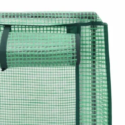 Best FinePRICE Kukkalaatikko kasvihuonepeitteellä rottinkityyli 120x40x138 cm (15829)
