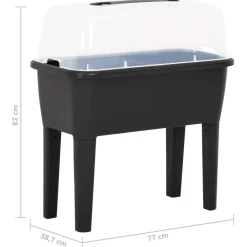 Discount FinePRICE Kukkalaatikko korotettu 77x38,7x82 cm PP (16186)